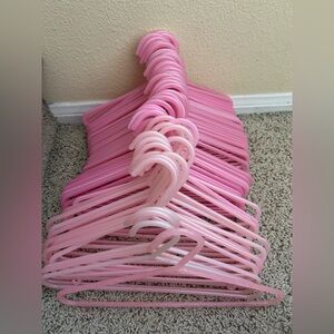 60 Pink Plastic Baby / toddler / little kid hangers